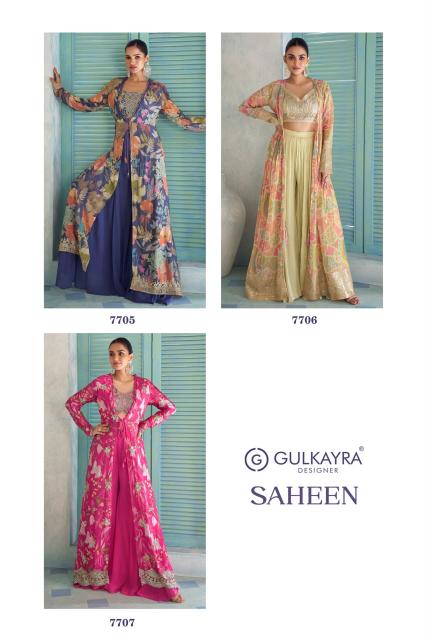 Gulkayra Saheen catalog wholesale designer salwar kameez in surat