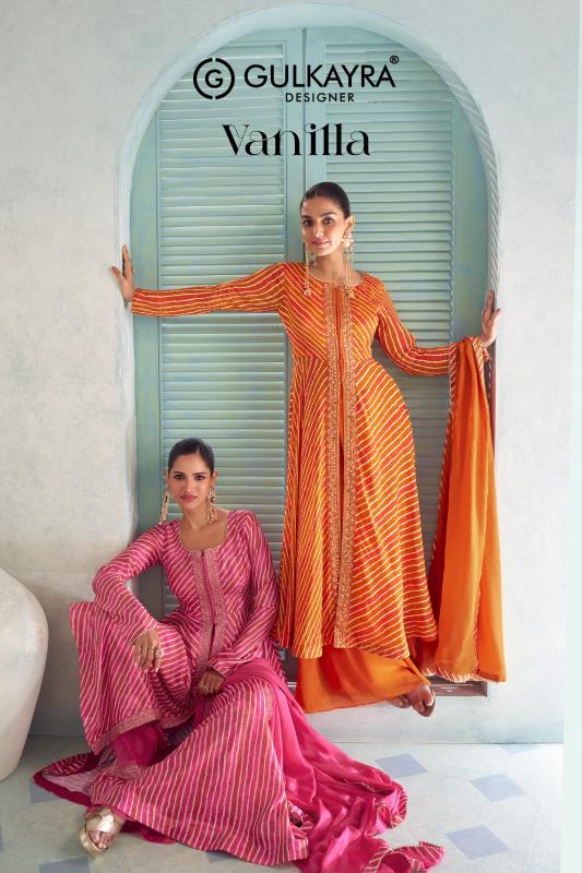Gulkayra Vanilla catalog designer salwar kameez wholesale in delhi
