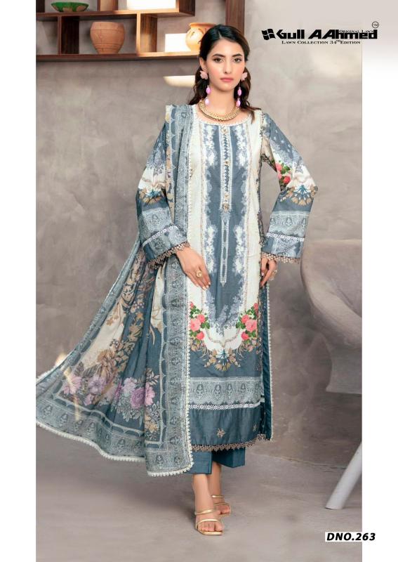 Gull Aahmed Lawn Collection Vol-32 – Karachi Dress Material Wholesale Catalog
