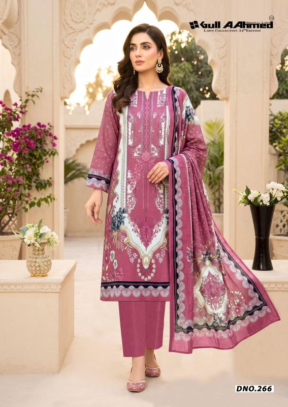 Gull Aahmed Lawn Collection Vol-32 – Karachi Dress Material Wholesale Catalog