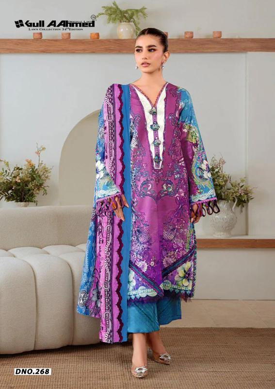 Gull Aahmed Lawn Collection Vol-32 – Karachi Dress Material Wholesale Catalog