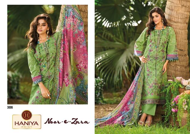 Haniya Noor E Zara catalog pakistani lawn suits wholesale in india