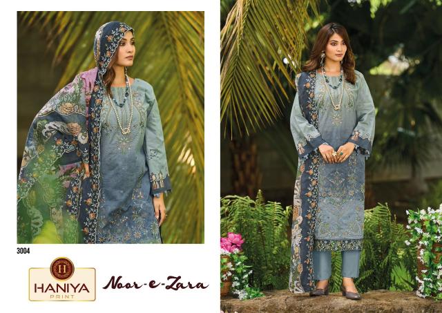 Haniya Noor E Zara catalog pakistani lawn suits wholesale in india