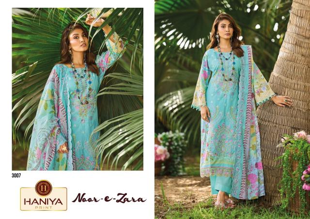 Haniya Noor E Zara catalog pakistani lawn suits wholesale in india