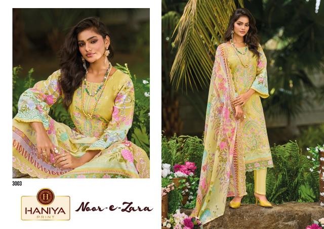 Haniya Noor E Zara catalog pakistani lawn suits wholesale in india