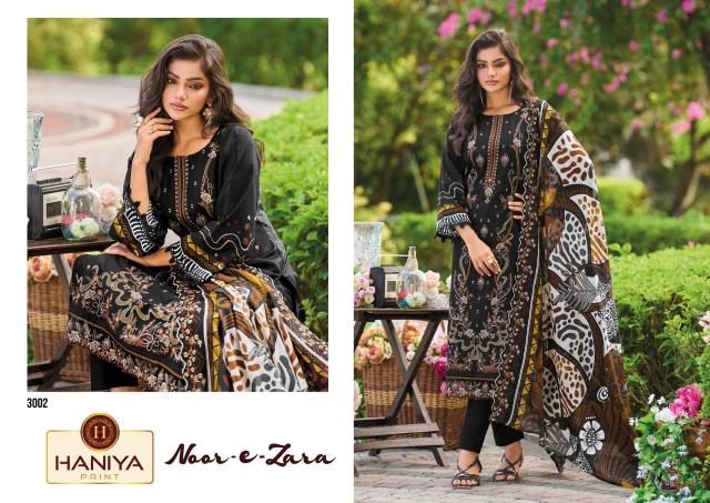 Haniya Noor E Zara catalog pakistani lawn suits wholesale in india