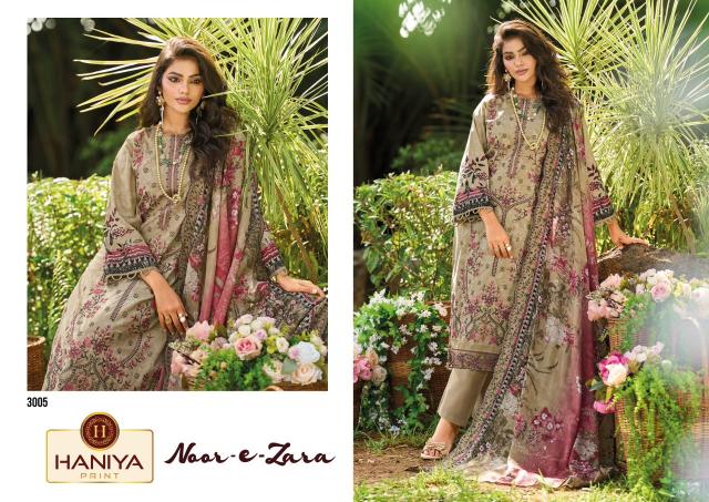 Haniya Noor E Zara catalog pakistani lawn suits wholesale in india