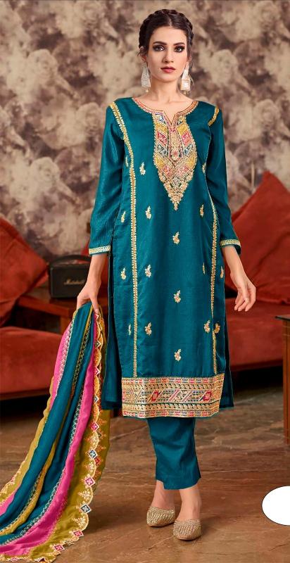 Hessa 113 catalog pakistani suit wholesale market