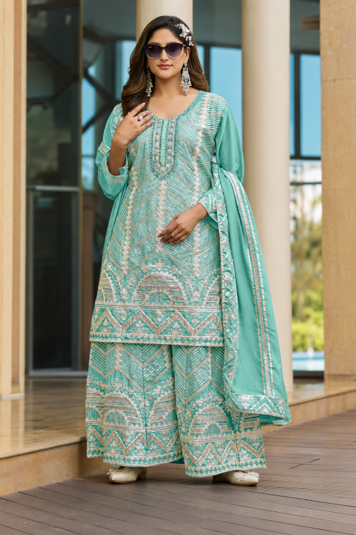 Hessa 2063 catalog pakistani suit wholesalers