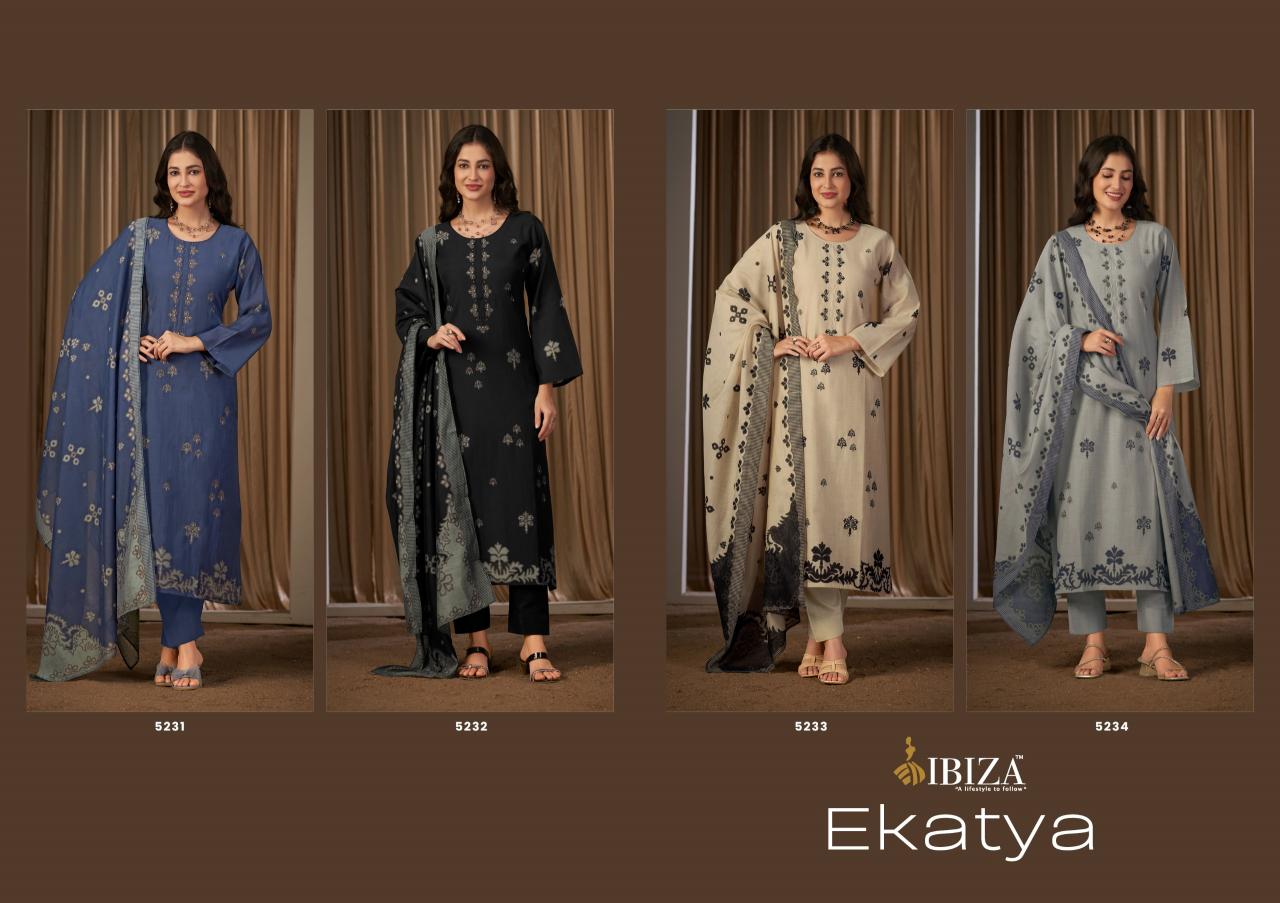 Ibiza Ekatya catalog ludhiyana design salwar kameez wholesale exporter
