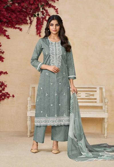 Ibiza Kennon vol 2 catalog salwar kameez fabric wholesale