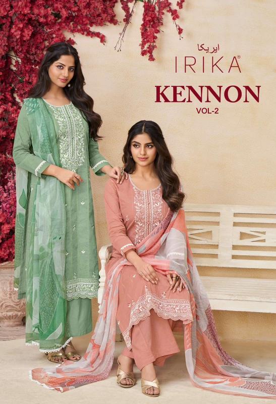 Ibiza Kennon vol 2 catalog salwar kameez fabric wholesale