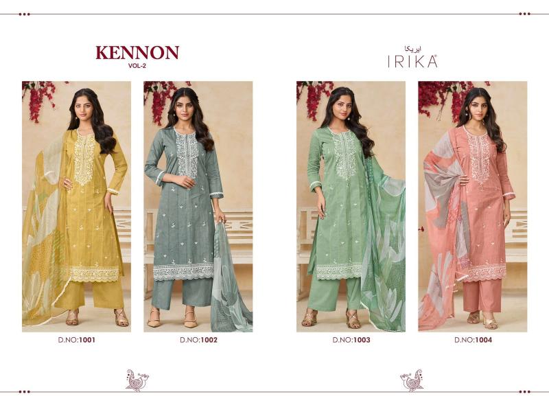 Ibiza Kennon vol 2 catalog salwar kameez fabric wholesale