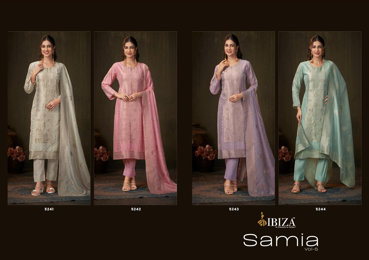 Ibiza Samia vol 5 catalog wholesale indian salwar kameez