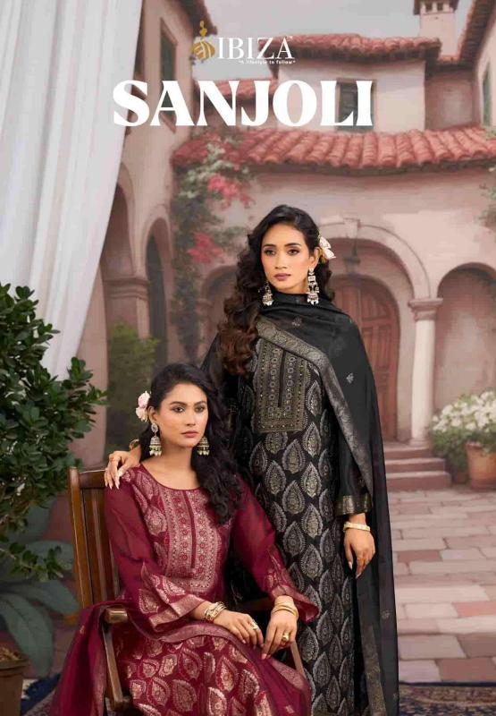 Ibiza Sanjoli catalog wholesale salwar kameez catalogue with price 