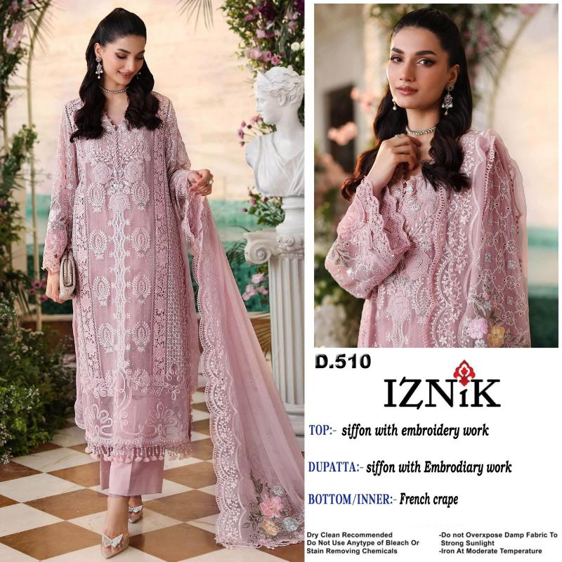 Iznik 510 Catalog wholesale pakistani salwar suits