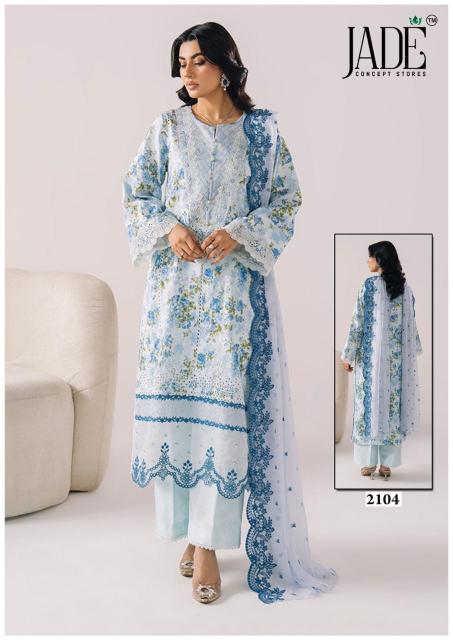 Jade Binsaeed Vol 21 – Karachi Dress Material Wholesale Catalog