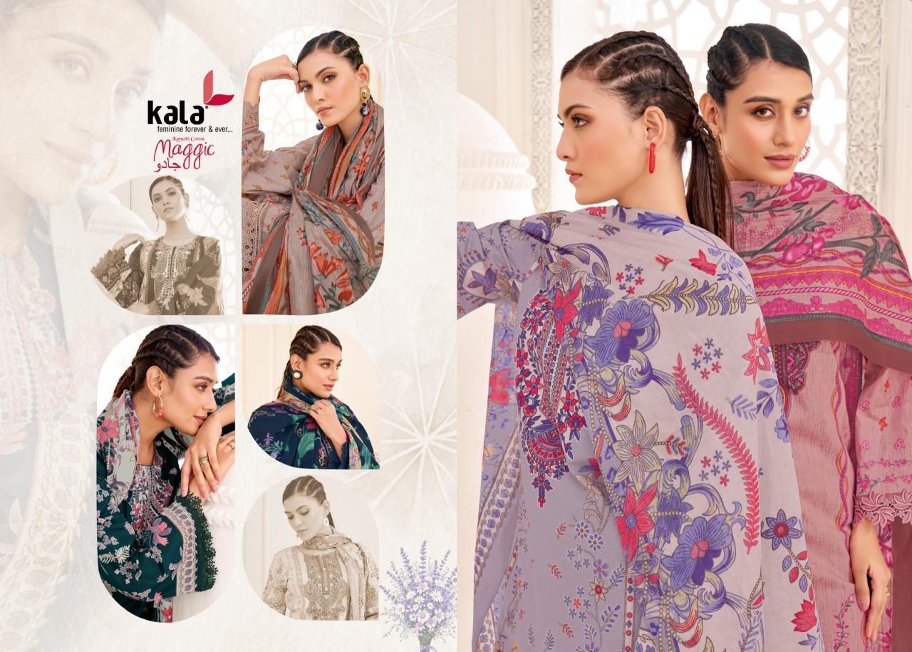 Kala Maggic Vol 25 – Karachi Dress Material Wholesale Catalog
