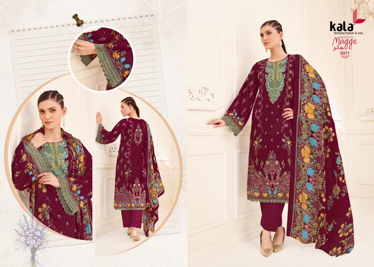Kala Maggic Vol 25 – Karachi Dress Material Wholesale Catalog
