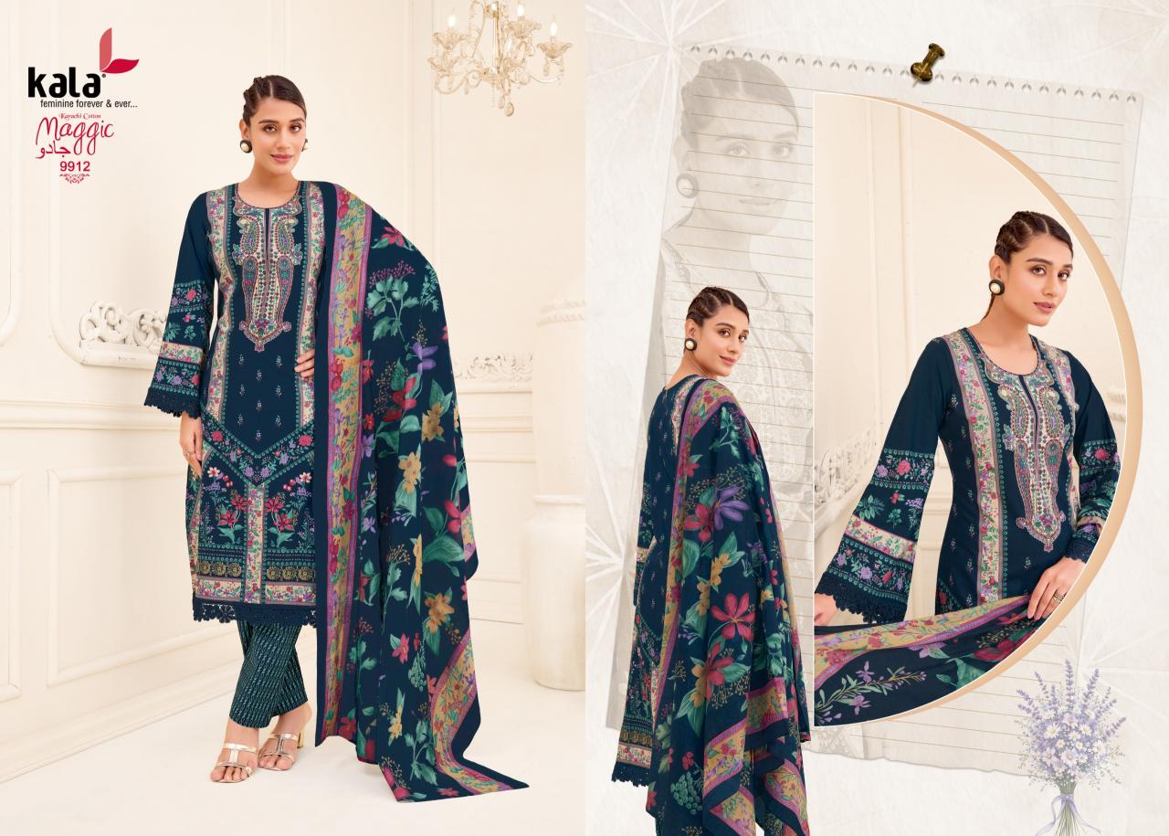 Kala Maggic Vol 25 – Karachi Dress Material Wholesale Catalog