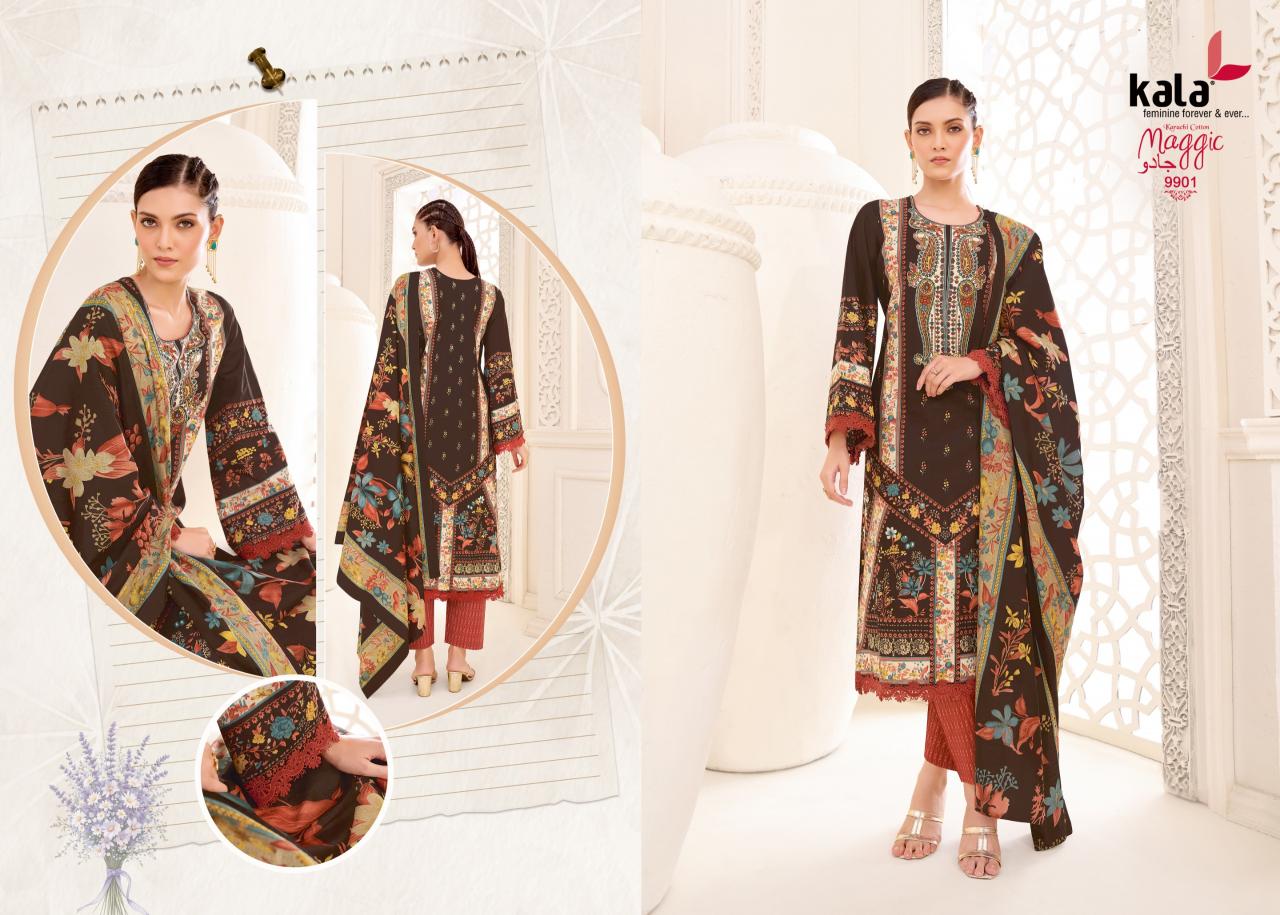 Kala Maggic Vol 25 – Karachi Dress Material Wholesale Catalog