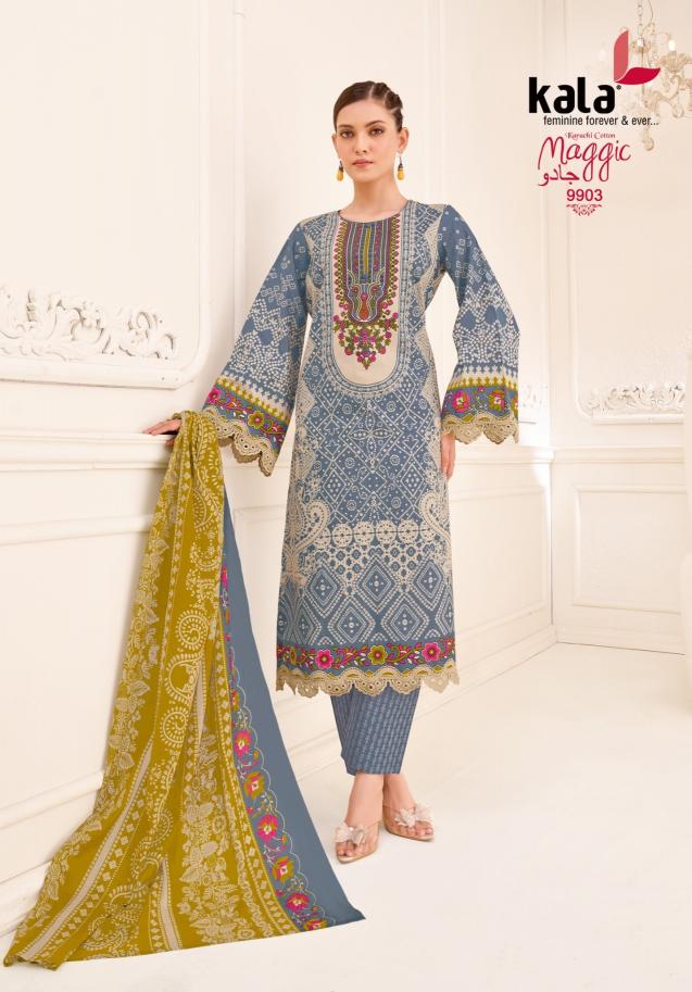 Kala Maggic Vol 25 – Karachi Dress Material Wholesale Catalog