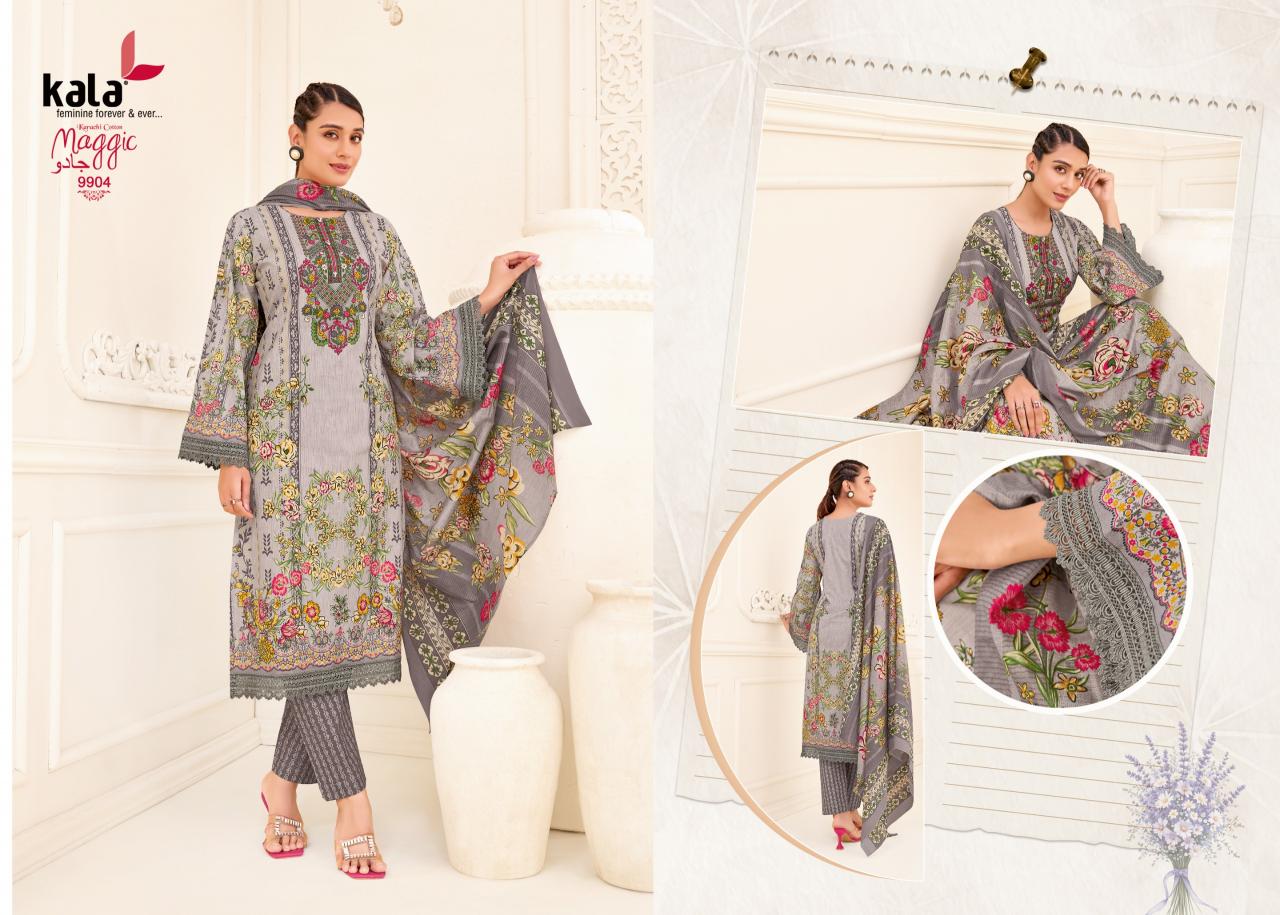 Kala Maggic Vol 25 – Karachi Dress Material Wholesale Catalog