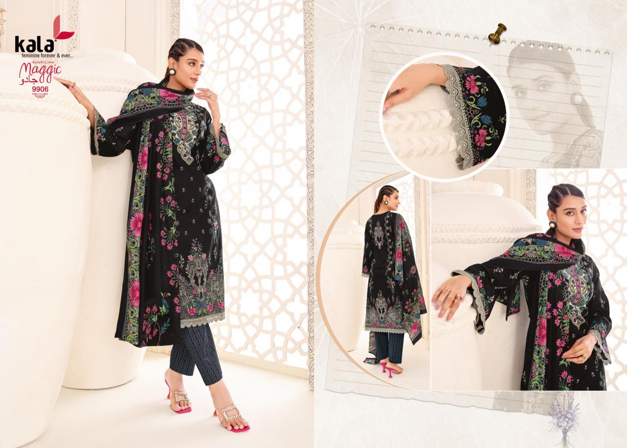 Kala Maggic Vol 25 – Karachi Dress Material Wholesale Catalog