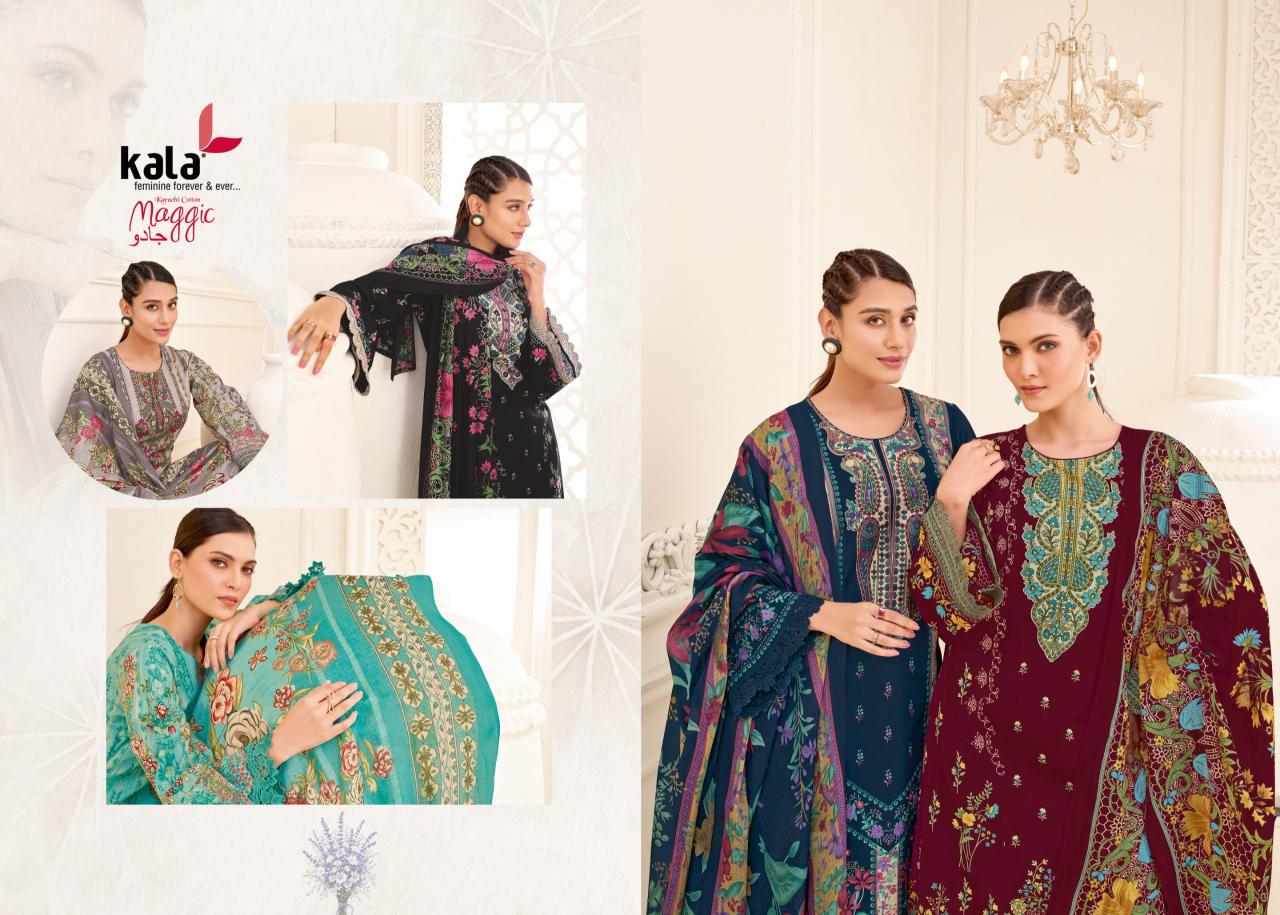 Kala Maggic Vol 25 – Karachi Dress Material Wholesale Catalog