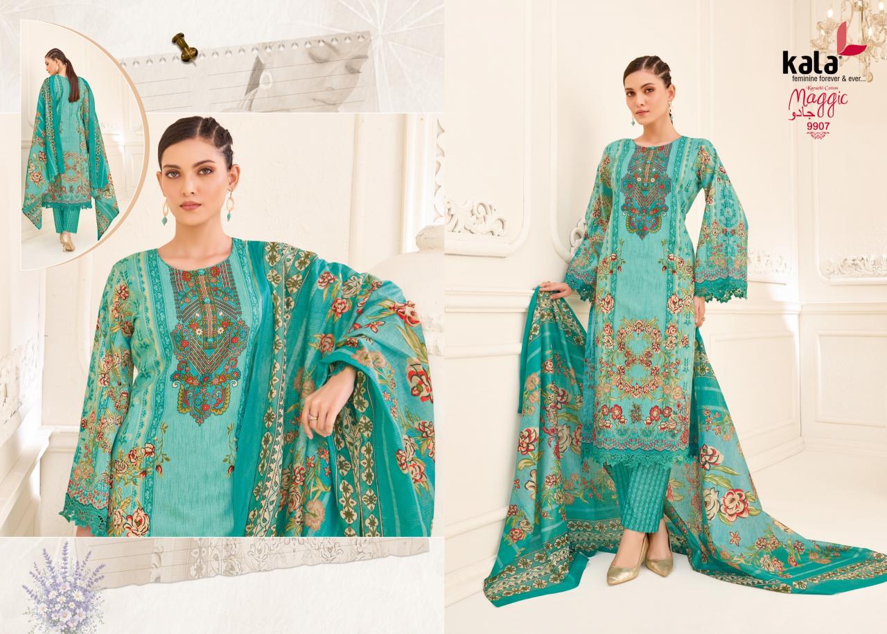 Kala Maggic Vol 25 – Karachi Dress Material Wholesale Catalog