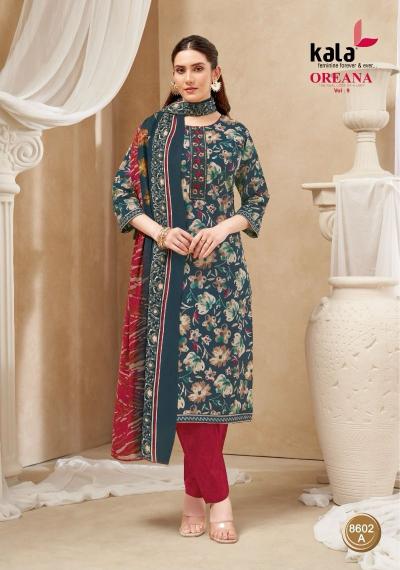 Kala Oreana Vol-9 – Kurti Pant With Dupatta - Wholesale Catalog