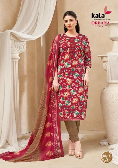Kala Oreana Vol-9 – Kurti Pant With Dupatta - Wholesale Catalog