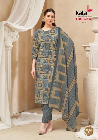 Kala Oreana Vol-9 – Kurti Pant With Dupatta - Wholesale Catalog