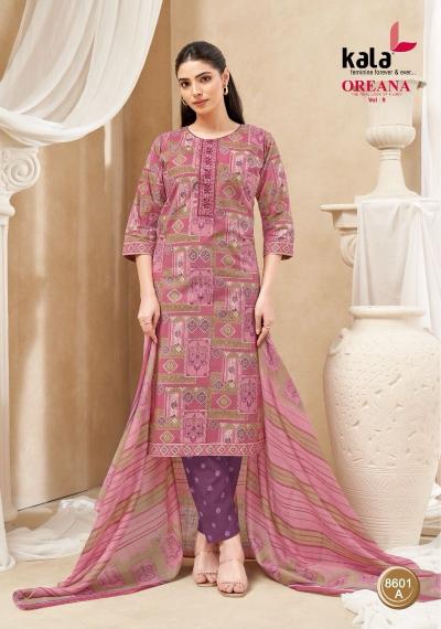 Kala Oreana Vol-9 – Kurti Pant With Dupatta - Wholesale Catalog