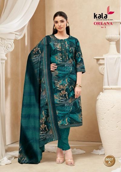Kala Oreana Vol-9 – Kurti Pant With Dupatta - Wholesale Catalog