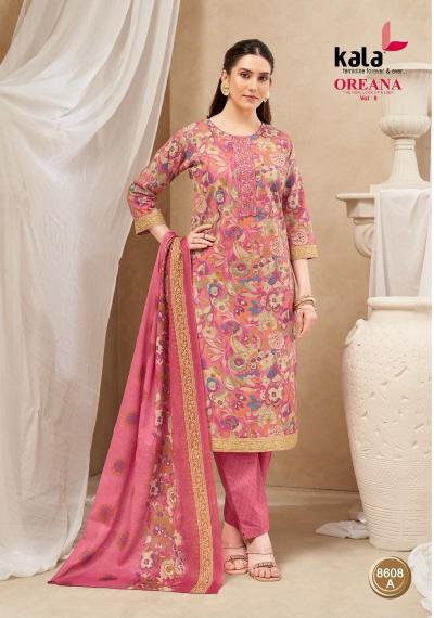 Kala Oreana Vol-9 – Kurti Pant With Dupatta - Wholesale Catalog
