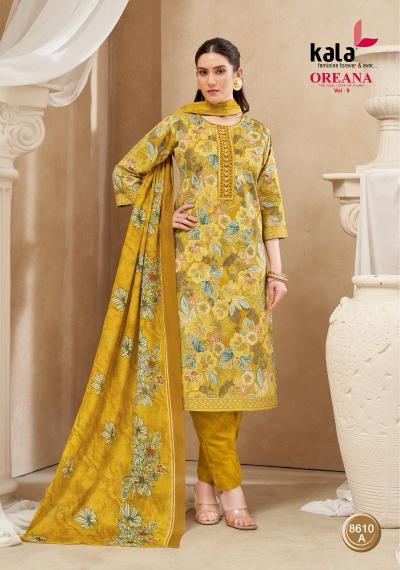Kala Oreana Vol-9 – Kurti Pant With Dupatta - Wholesale Catalog