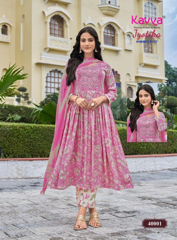 Kavya Jyotika vol 40 catalog wholesalers of kurtis in chandini chok