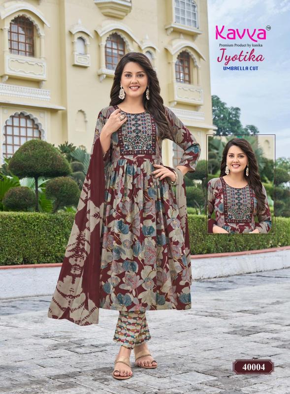 Kavya Jyotika vol 40 catalog wholesalers of kurtis in chandini chok