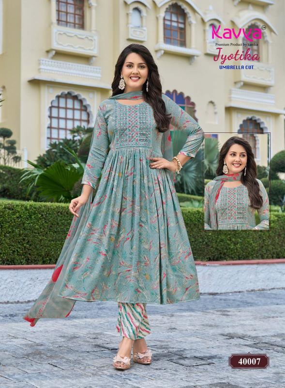 Kavya Jyotika vol 40 catalog wholesalers of kurtis in chandini chok