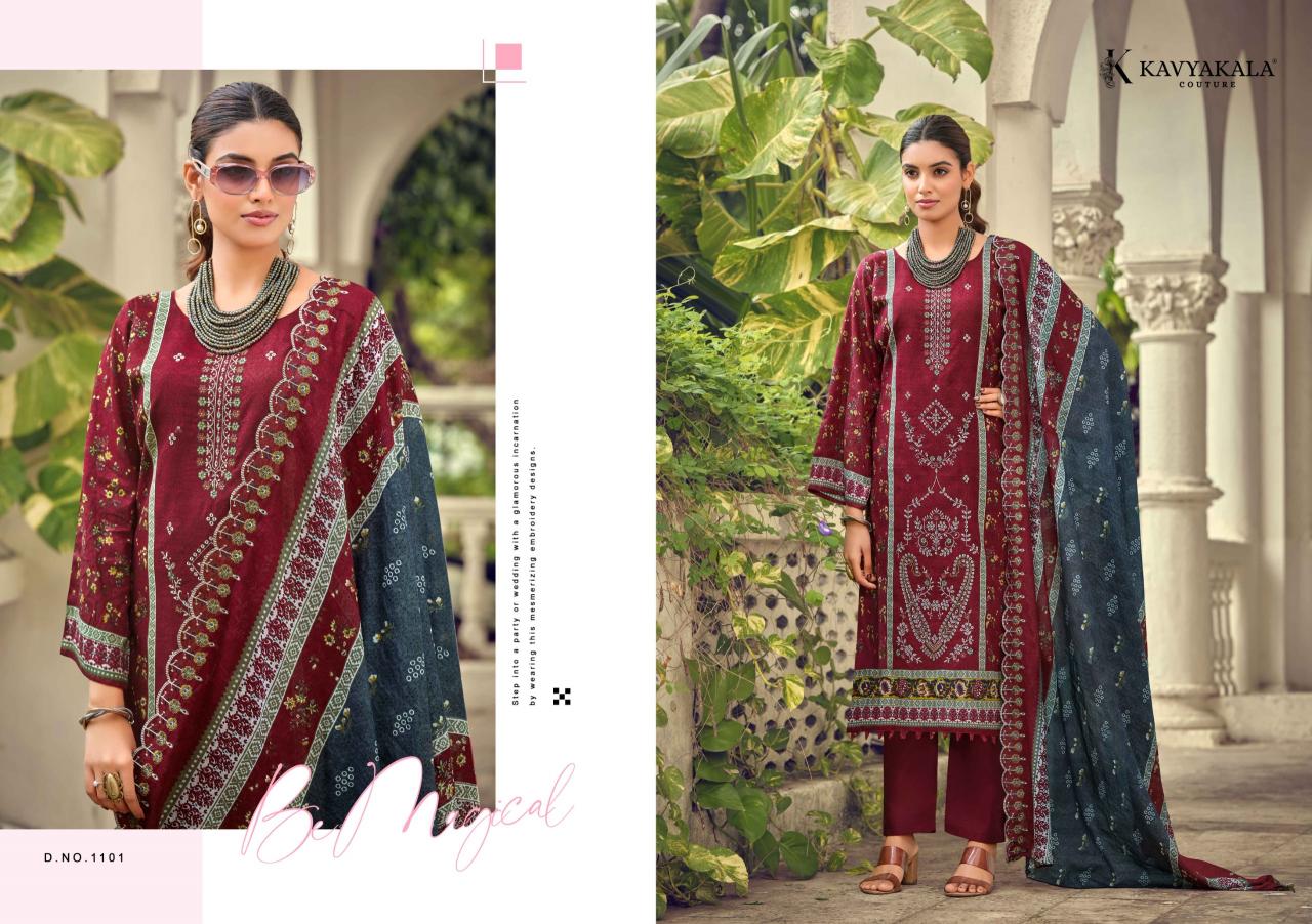 KavyaKala Bin Saeed vol 11 Catalog pakistani lawn suits wholesale in india