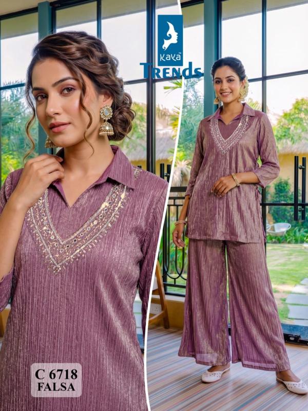 Kaya 6718 catalog kurtis wholesaler in bardoli