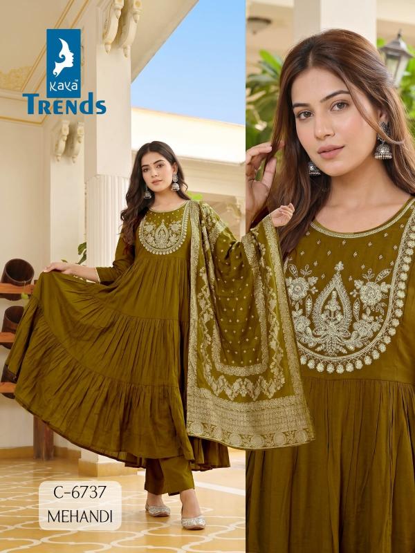 Kaya 6737 catalog kurtis catalog wholesaler