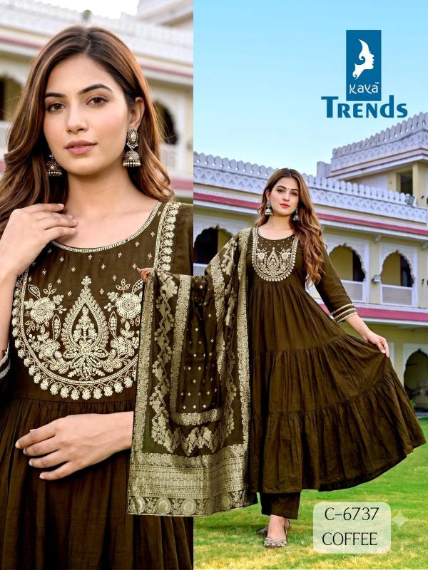 Kaya 6737 catalog kurtis catalog wholesaler