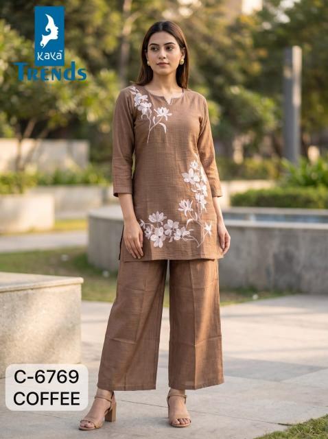 Kaya 6769 catalog co ord set women wholesale