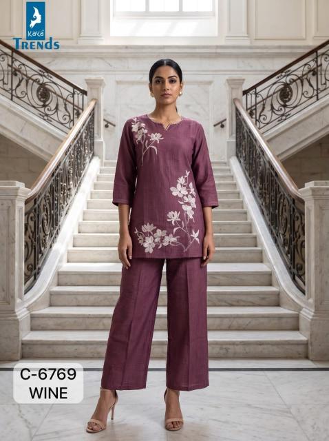 Kaya 6769 catalog co ord set women wholesale