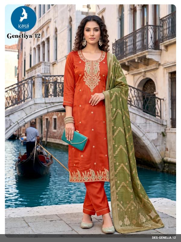 Kaya Genelia 0.1 catalog exclusive designer kurtis wholesalers in gujarat