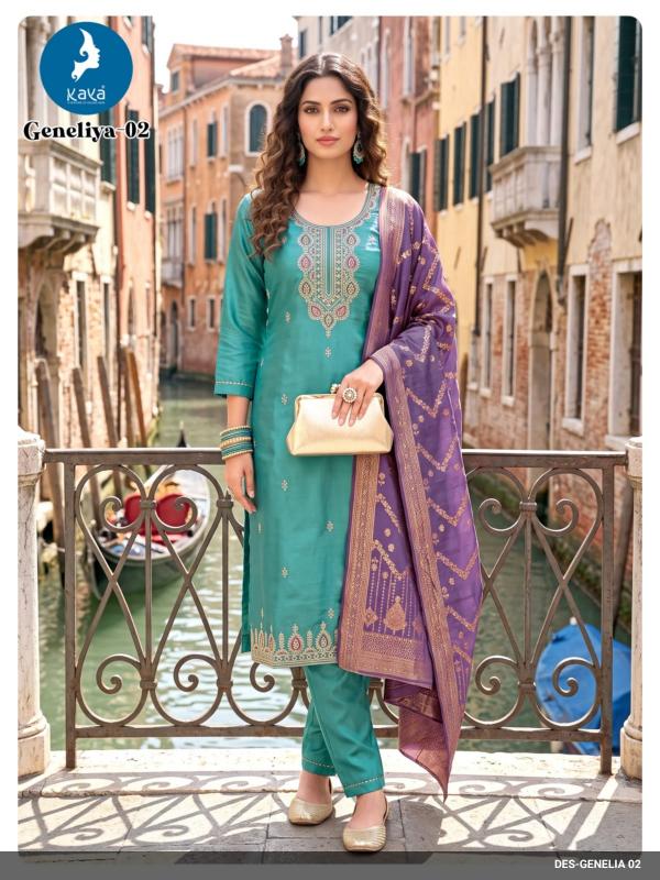 Kaya Genelia 0.1 catalog exclusive designer kurtis wholesalers in gujarat