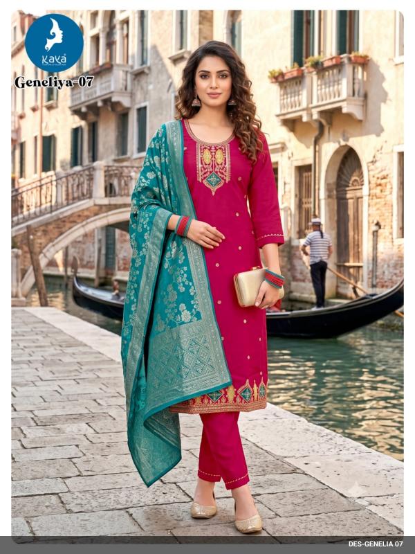 Kaya Genelia 0.2 catalog floor length kurtis wholesale online
