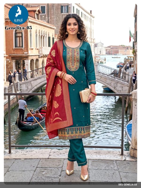 Kaya Genelia 0.2 catalog floor length kurtis wholesale online